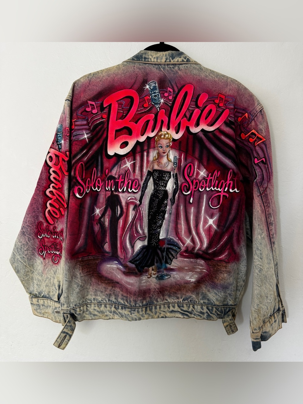 RARE VINTAGE DENIM JACKET - BARBIE XL